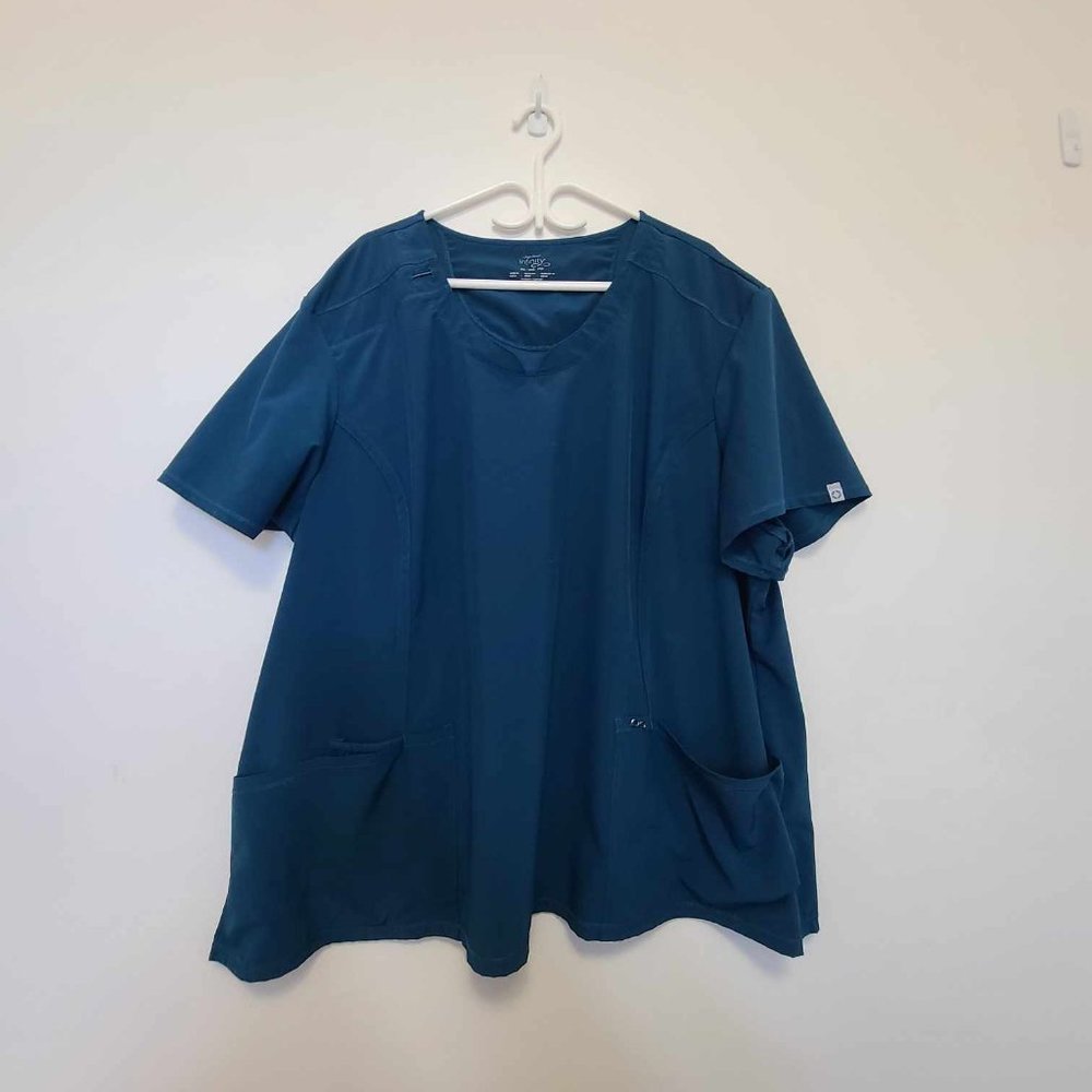 Plus Size Scrub Top